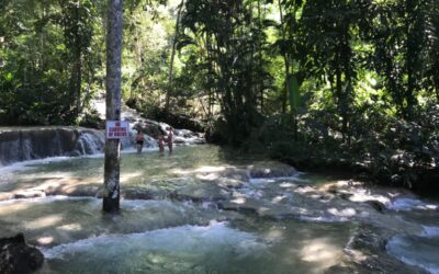 Climbing Dunn’s River Falls